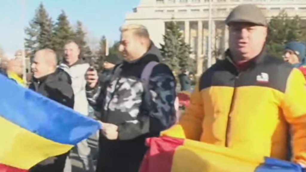 A zecea zi de proteste impotriva anularii alegerilor