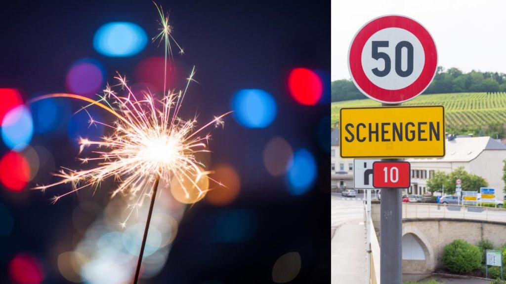 Localnici romani si unguri din Arad sarbatoresc la granita aderarea deplina la Schengen