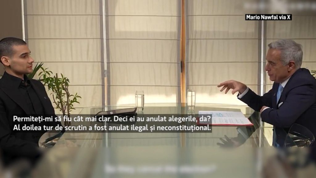 Alegerile au fost anulate ilegal Interviul cu Georgescu pe care sistemul il vrea sters