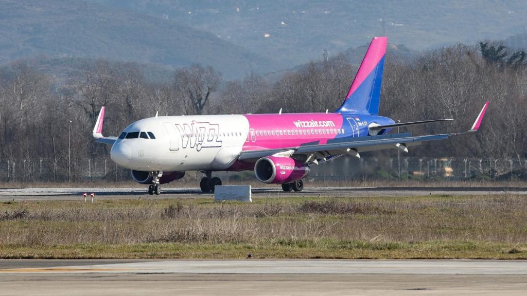 Aterizare de urgenta la Cluj dupa coliziunea avionului cu pasari