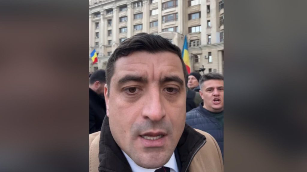 Liderul opozitiei George Simion cheama la protest pasnic in Bucuresti