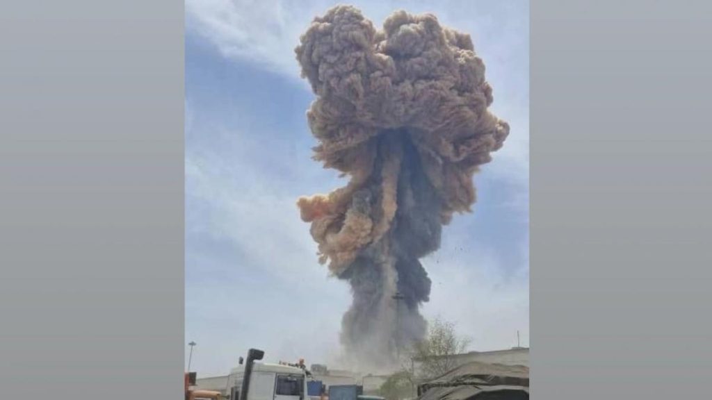 Explozie mare la principala baza navala a Iranului