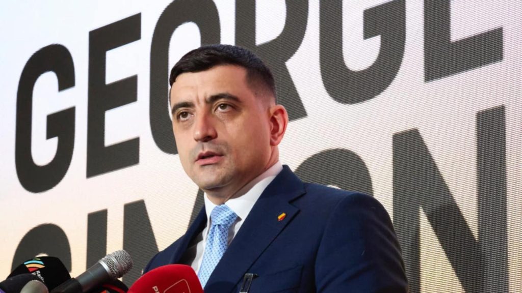 Liderul suveranistilor George Simion Romanii resping dictatura