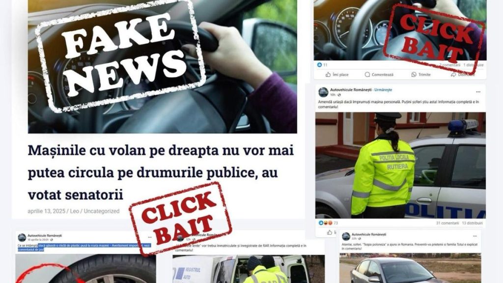 Stiri false pentru soferi RAR Postari recente creeaza panica