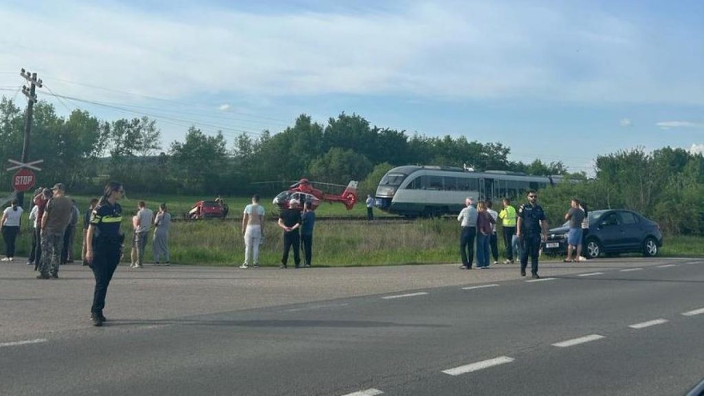 Tragedie in Timis Doi morti striviti de tren