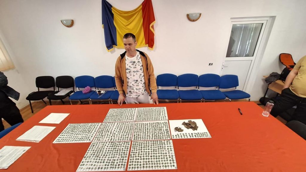 Un barbat din Giurgiu a descoperit un tezaur