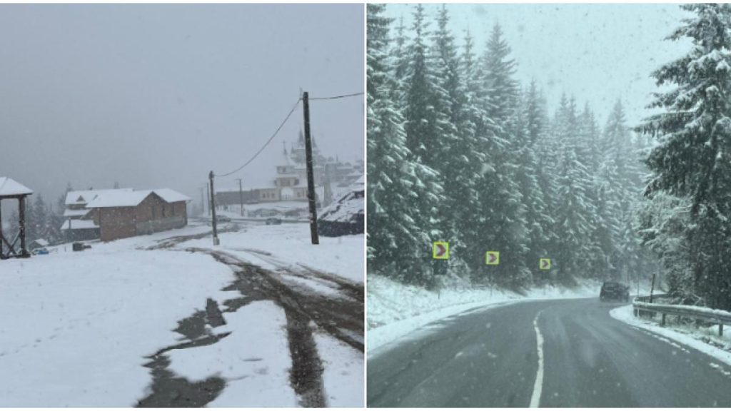 Vreme de iarna in mai la Miercurea Ciuc