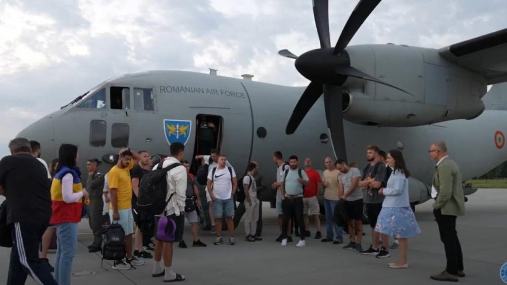 121 de romani repatriati in siguranta din Orientul Apropiat