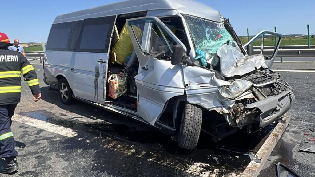 Accident grav pe A1 langa Buzias doua persoane ranite