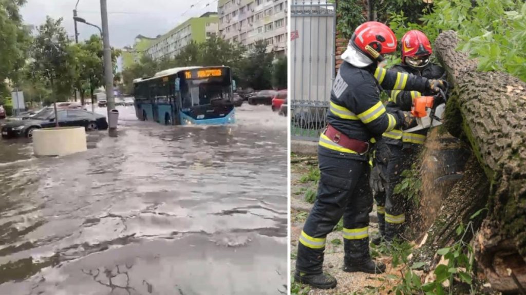 Bilanul dezastrului provocat de furtuna in Capitala