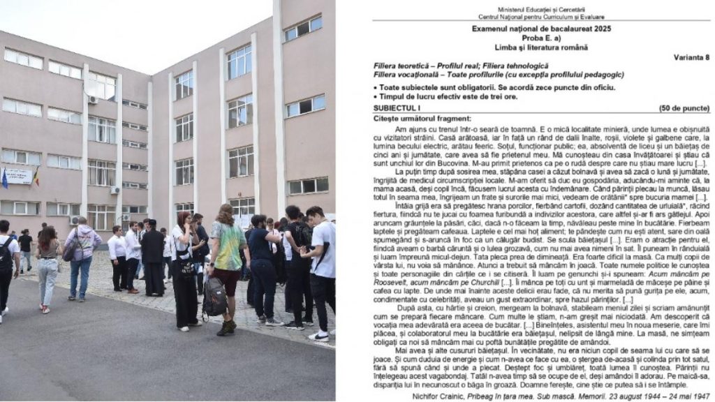 Controverse la Bac Fragmente din Propaganda legionara