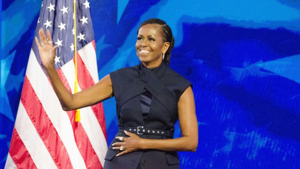 Michelle Obama pentru prima data in Romania
