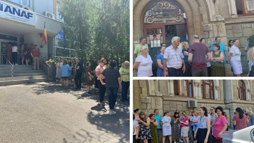 Proteste la instituii bugetare din tara pentru sporuri