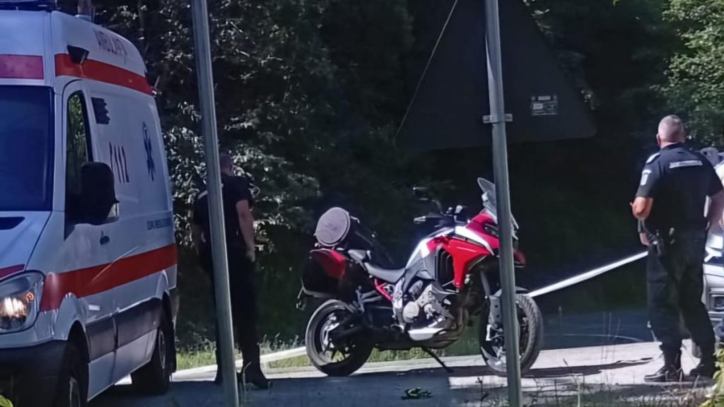 Motociclist italian ucis de urs pe Transfagarasan