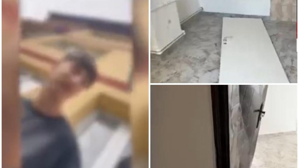 Tineri au distrus apartamente intr un bloc nou din Botosani