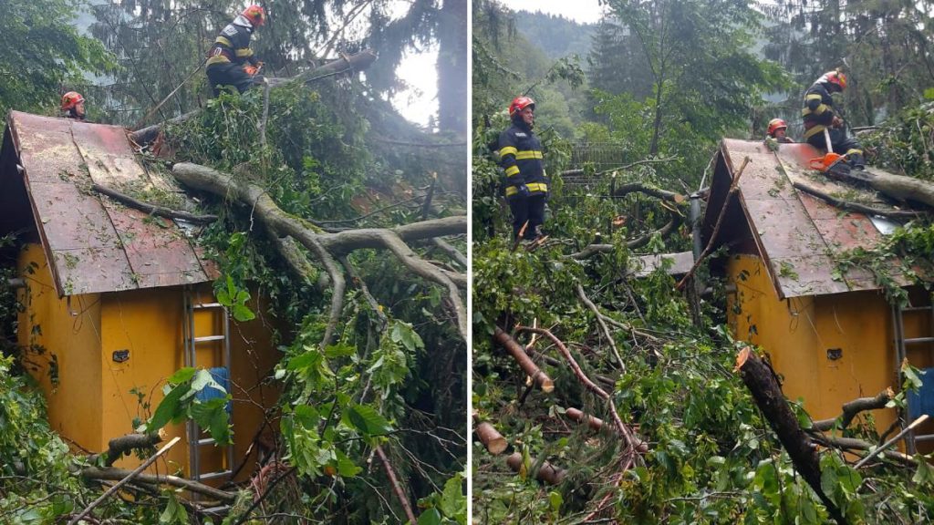 Turisti blocati in refugii pe munte dupa furtuna