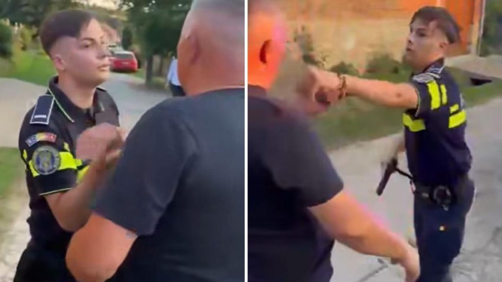 Un policist din Caras Severin a fost atacat de mai multi oameni dupa ce a oprit un barbat beat la volanul unui ATV