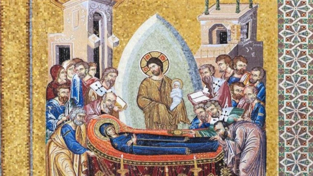 Adormirea Maicii Domnului sarbatorita pe 15 august