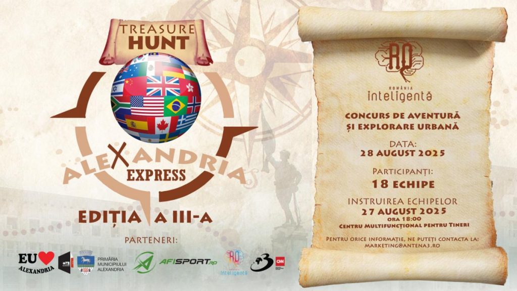 Alexandria Express 2025 concurs de aventura urbana