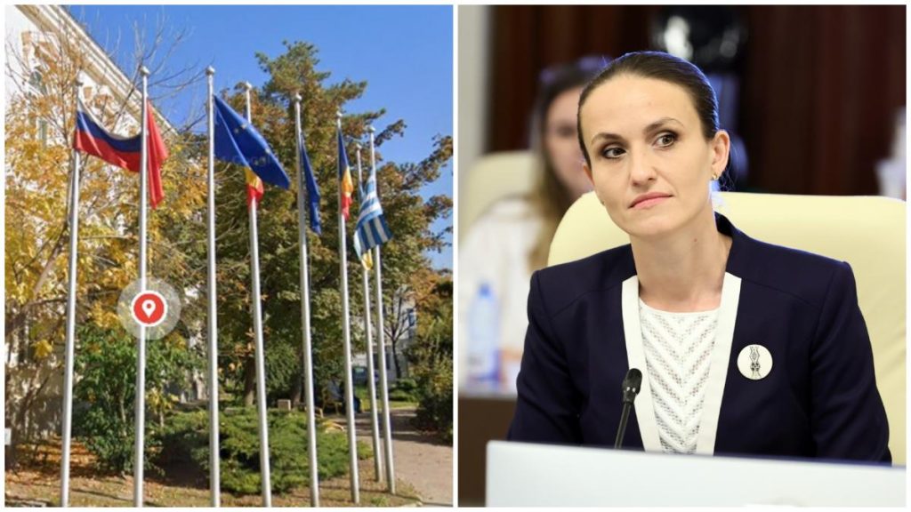 Oana Toiu Steagul Rusiei de la Muzeul Tulcea a fost dat jos