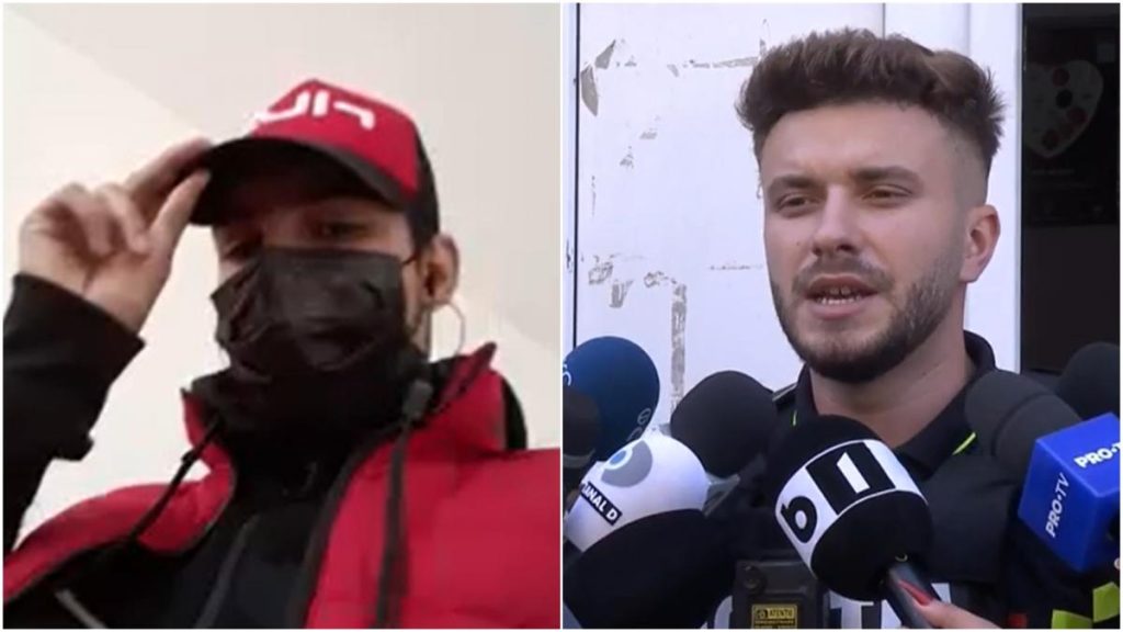 Politistul explica cum a prins agresorul livratorului