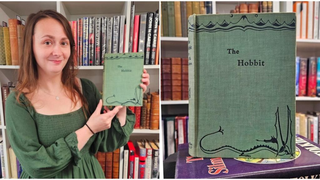 Un exemplar rar din Hobbitul vandut cu 43000 de lire