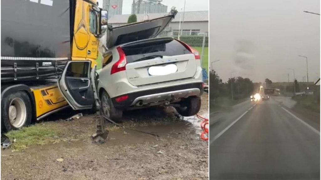 Accidentul din Suceava TIR ul a intrat pe contrasens