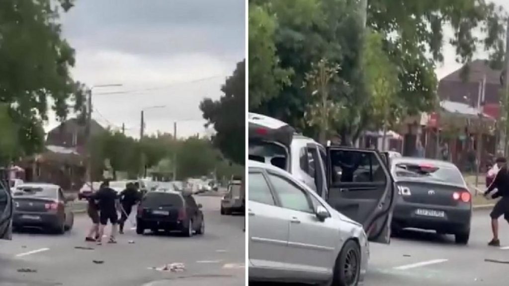 Scandalul din Craiova cu topoare si cutite 3 reinuti