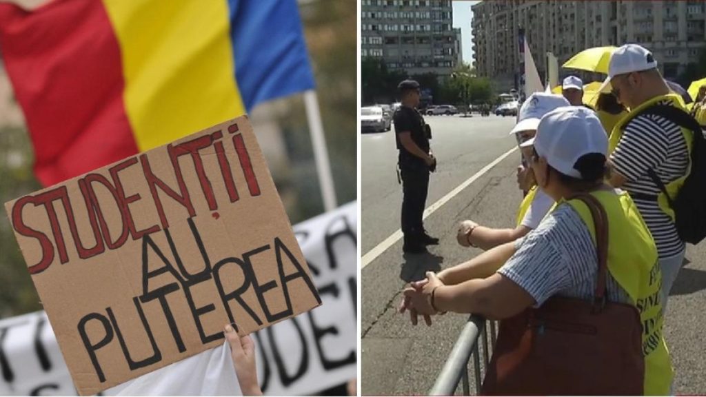 Studentii sprijina protestul profesorilor si vor participa in Piata Victoriei