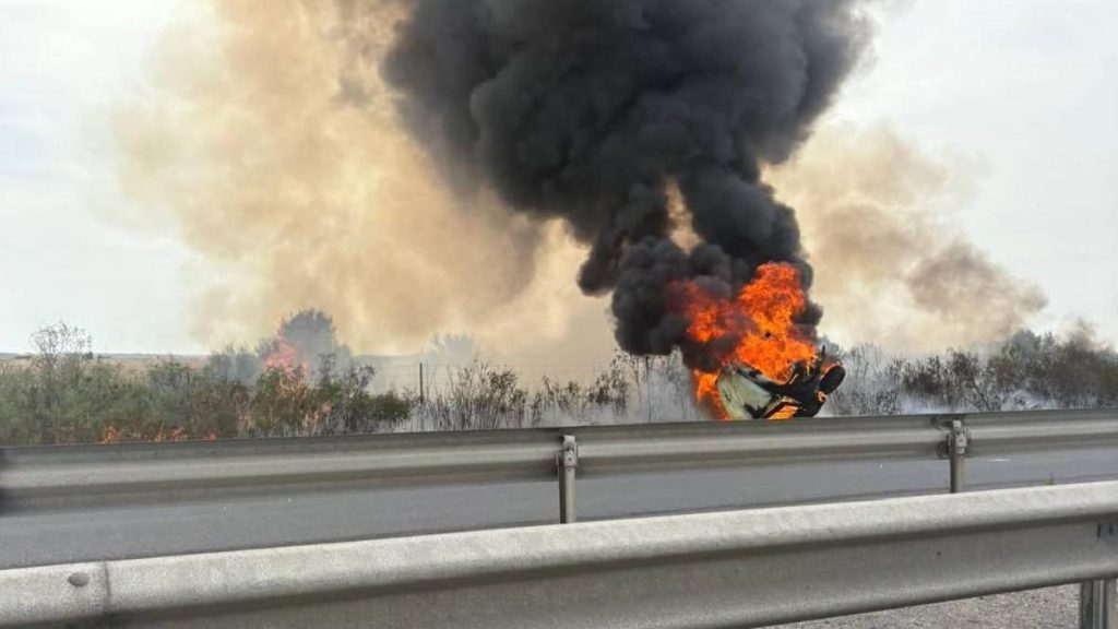Trafic restrictionat pe A1 Dambovita din cauza unui accident