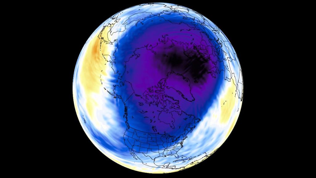vortexul polar se formeaza semnele unei ierni grele