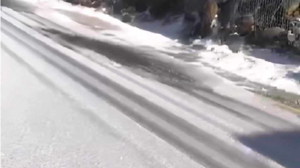 Primul sector al Transalpinei a fost inchis din cauza vremii