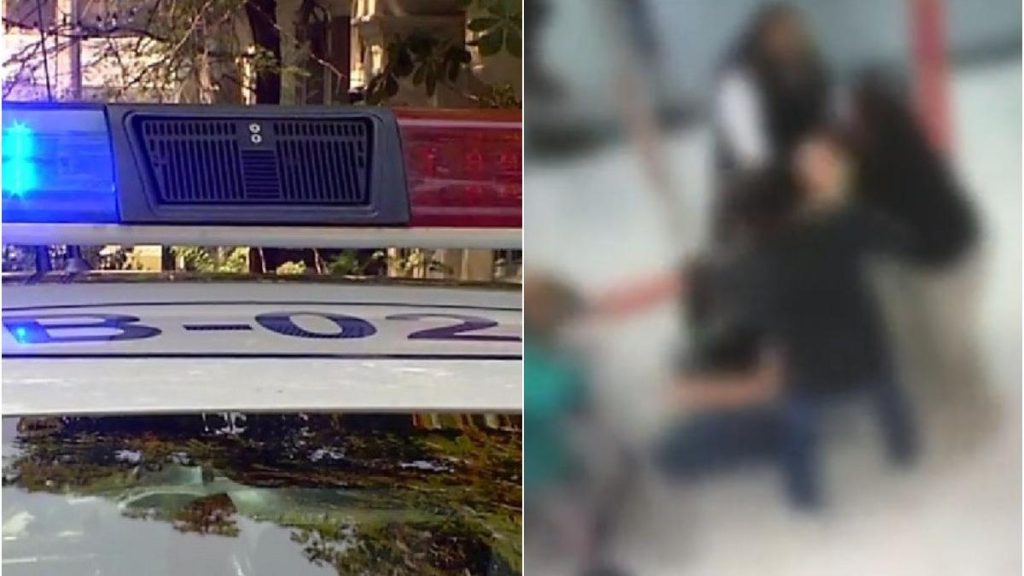Scandal urias in mall trei femei au batut dupa furt
